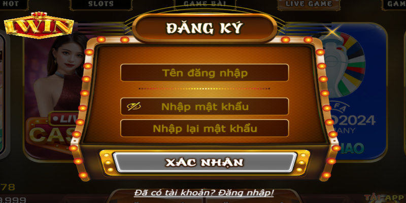 Hướng dẫn đăng ký dễ dàng tại cổng game IWIN